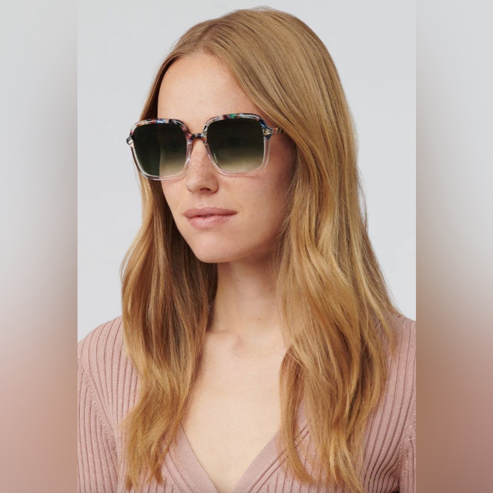 NWT KREWE Margot Capri to Crystal Sunglasses